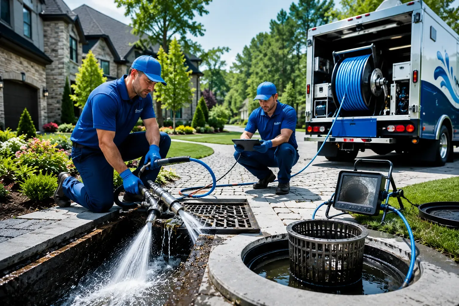 Local outdoor drain cleaning professionals in Bertrand, MO
